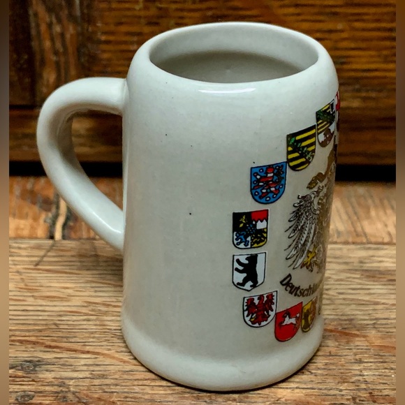 Vintage Miniature Ceramic Germany Deutschland Beer Stein Shot Glass - Picture 16 of 16